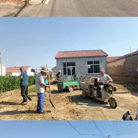 两委带头净家园 志愿服务靓乡村