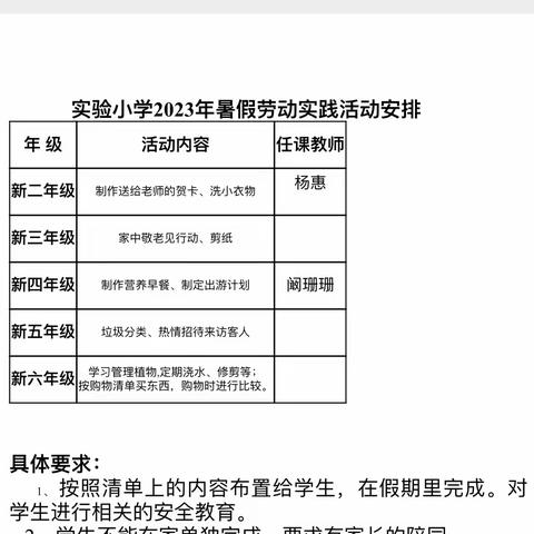 “育”见劳动，乐享假期—古冶区实验小学假期劳动实践活动纪实