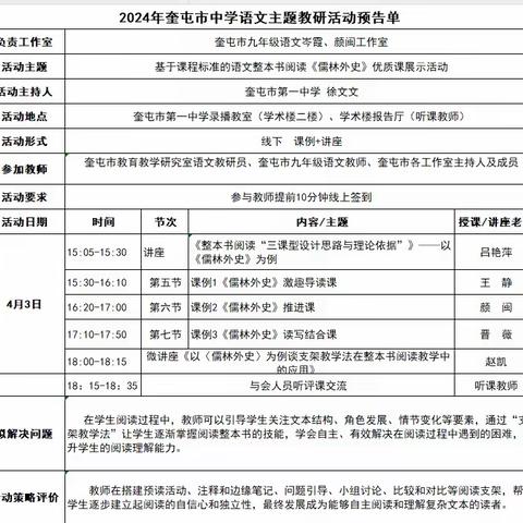 用“支架教学法”敲开《儒林外史》之门