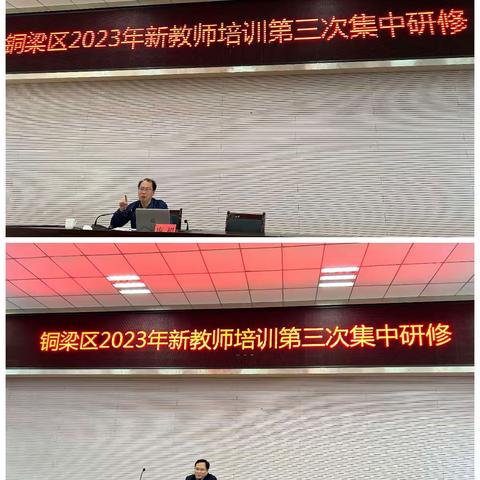 提升数字教育能力，做人民满意教师——记铜梁区2023年新入职教师第三阶段集中研修