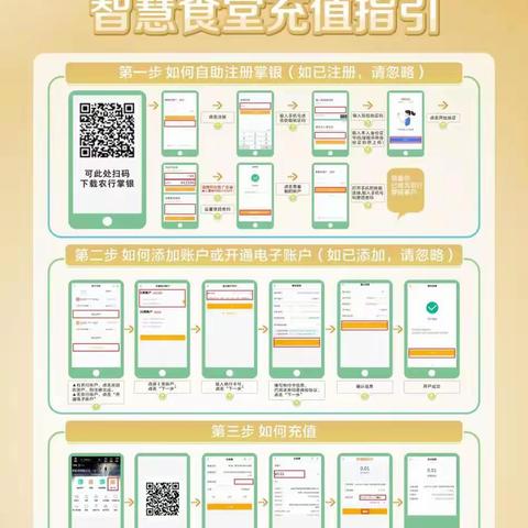 一附实验中学智慧食堂充值指引