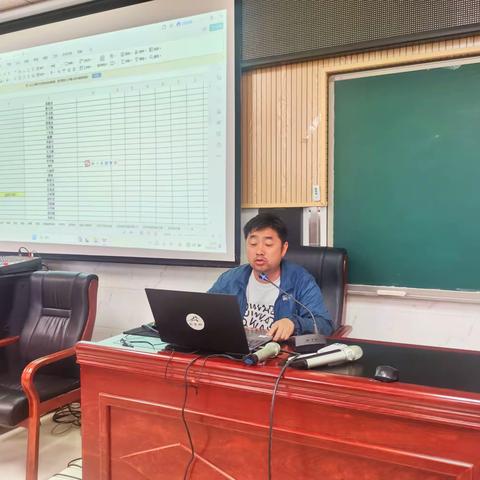 反思明方向，总结促提升——富源县第八中学高二年级及时召开期中考试质量分析会议