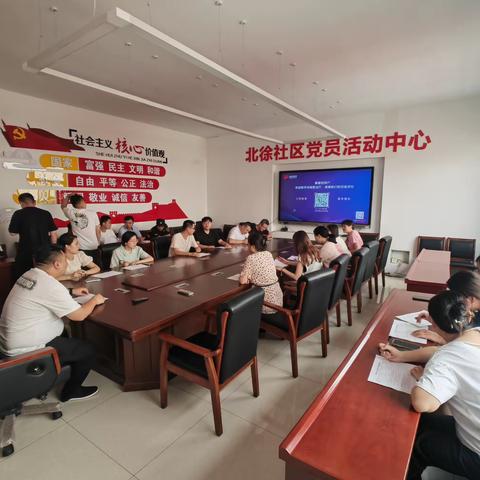 泺口街道北徐社区开展“坚定文化自信  建设文化强国”理论宣讲