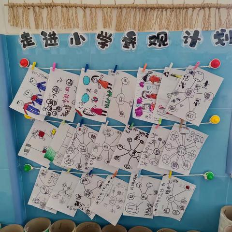 走进小学.感悟成长——店子镇中心幼儿园大四班走进小学体验活动