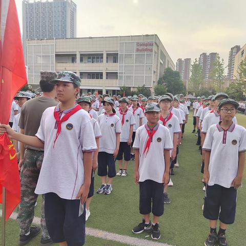 挥洒汗水  迎接蜕变 ——2023级4班国防夏令营Day4