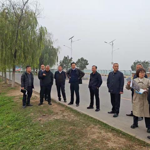 市水务局王谷石副局长调研城市应急备用水源建设工作情况