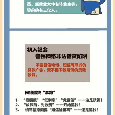 新市民初入社会，警惕网络非法借贷陷阱！