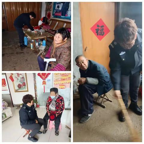 响应国家号召 关爱残疾老人