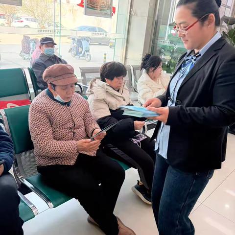 河沙镇信用社清明节规范使用人民币宣传总结