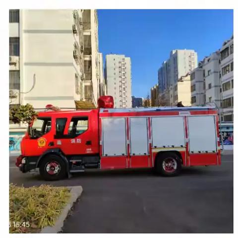 生命安全重于泰山 国际部参加菏泽一中2024年冬季消防疏散演练