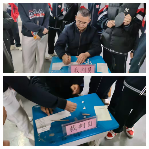 “乒”出精彩——国际部成功举办师生乒乓球友谊赛