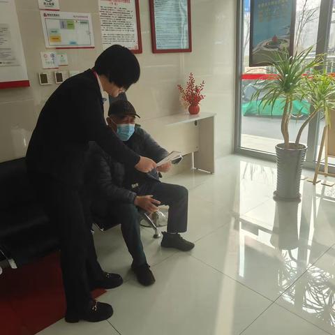 大埠东社区支行 315 在行动
