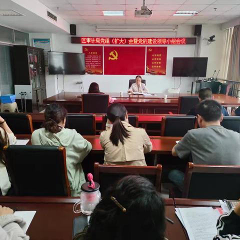 魏都区审计局党组（扩大）会议暨党的建设领导小组会议召开