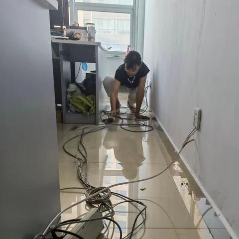 岚山区人民医院人事科8s精益化管理-清扫清洁