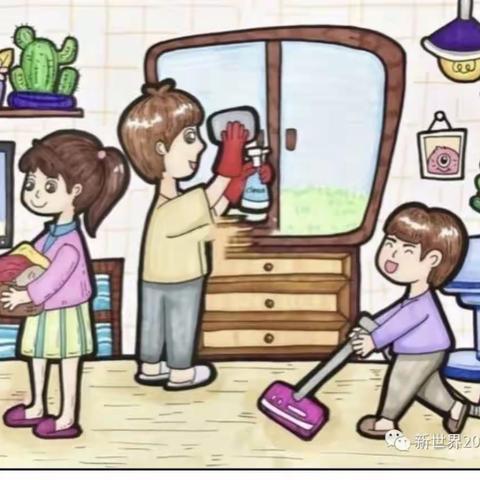 劳动能手我来当，小小帮手我最棒一恩施市第三实验小学501班 陈梁睿 红领巾爱劳动