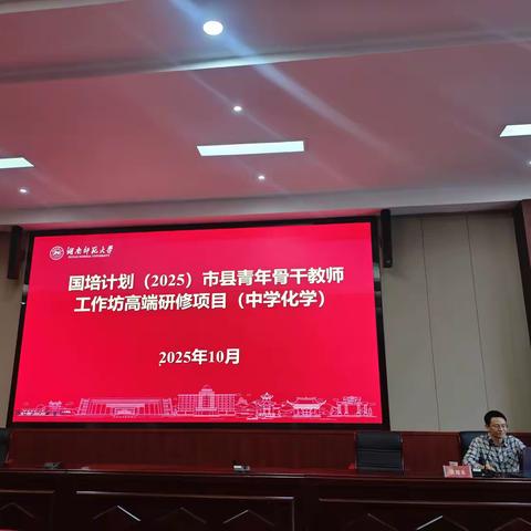 聚焦核心素养，共探教学新径——国培计划（2025）中学化学研修项目第二天纪实