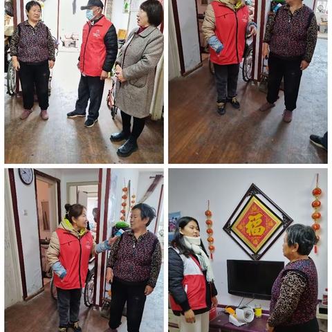 孝里街道妇联“关爱社区贫困家庭”在行动