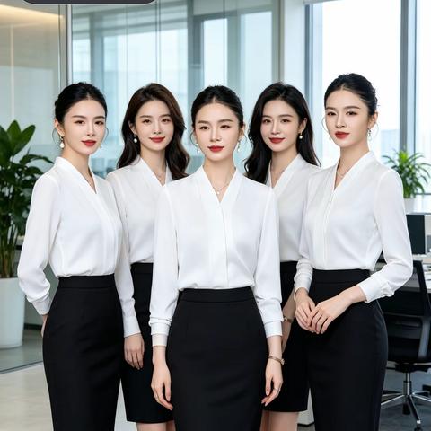长袖衬衫 团体服饰展示图