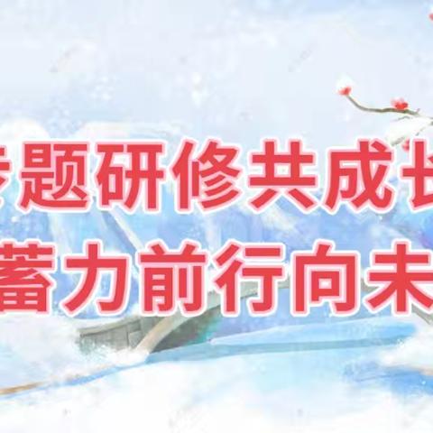 专题研修共成长 蓄力前行向未来——浑源县中小学骨干教师能力提升培训（第二组）