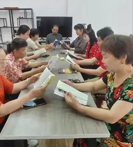 书香润心 阅读悦美 ——孟家村读书分享活动