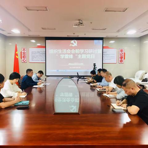 无线电管理局召开2024年度组织生活会会前学习研讨暨“学雷锋”主题党日