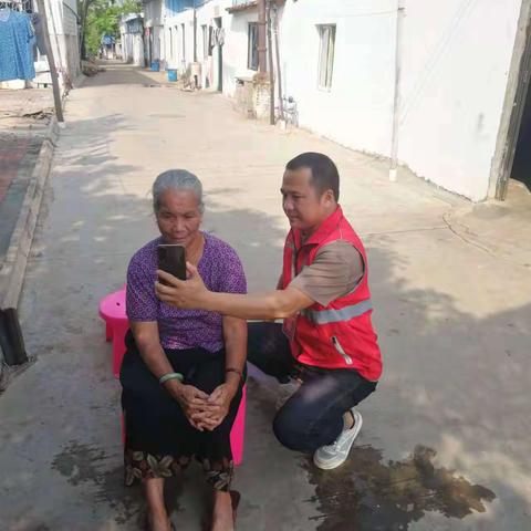 大田镇开展80岁及以上高龄老人认证工作