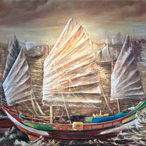 榫卯咬合丝路梦 ‍少年巧手复福船