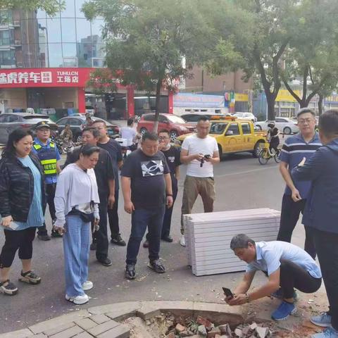 【见心践行】城市管理道路维修 我们一直在行动