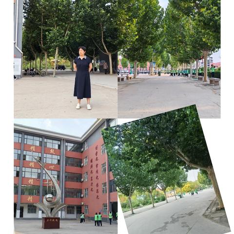 夏至未至，我们已到站——实验中学2025届初三最后一天全景图签