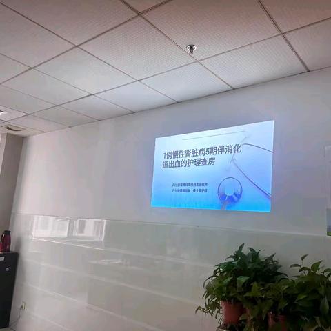 以查促学，以学提质——1例糖尿病肾病V期伴消化道出血的查房护理