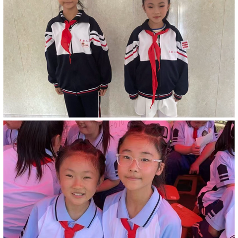 “我身边的榜样”--六年六班周鹤洋、姜晰妍