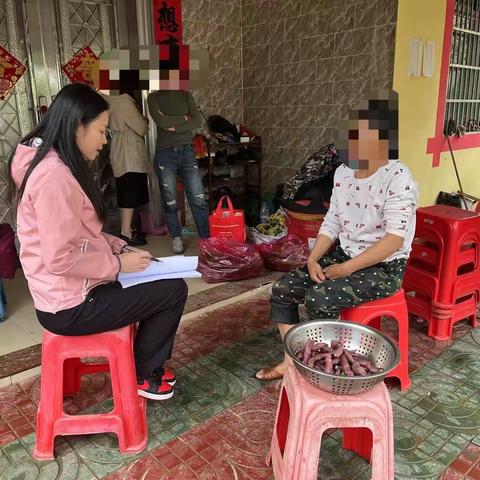 白沙县元门司法所开展入户走访社区矫正对象 全力确保“两会”期间安全稳定