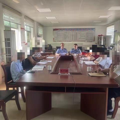 白沙县司法局元门司法所开展社区矫正对象警示主题教育