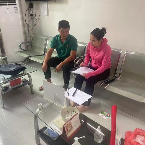 白沙县司法局元门司法所开展社区矫正对象端午节前排查走访工作