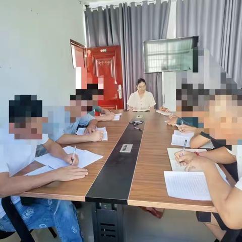 白沙县司法局元门司法所开展社区矫正对象性安全、防性侵、未成年人保护主题教育活动