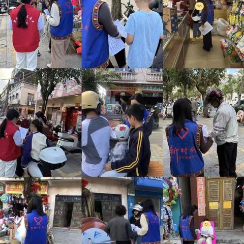 守护成长 护航假期——团三才镇委开展未成年人防欺凌宣传活动