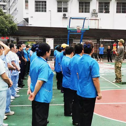 河池市中医医院物业保洁护工消防安全知识培训纪实