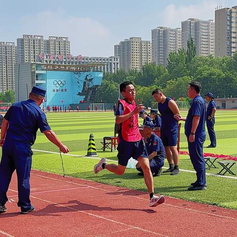 用汗水浇灌血性  以征程磨练意志  |  长治市消防救援支队2023年执勤岗位练兵比武竞赛纪实