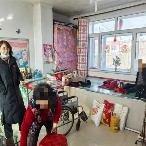 县残联开展助残暖冬走访慰问活动