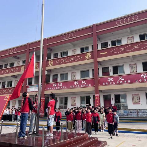 【升旗仪式】珍爱生命，预防溺水｜董村镇口王小学防溺水主题教育升旗仪式