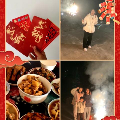西门小学六（2）班童歆淼 《年味寒假》