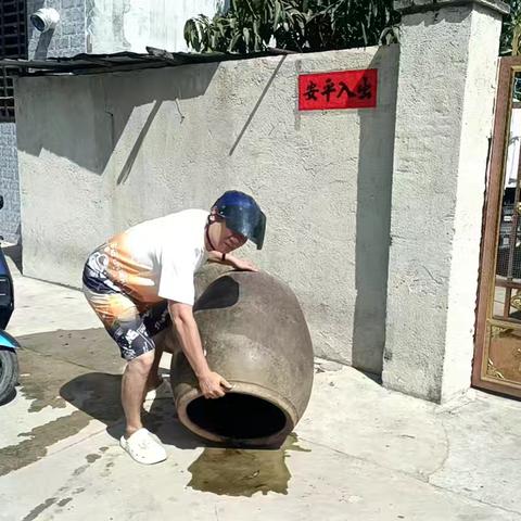 禾丰村委会开展“清洁家园 防蚊灭蚊”百日专项行动