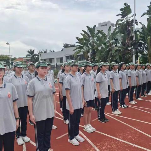 铿锵步伐，意气风发——2023同一初二8班军训
