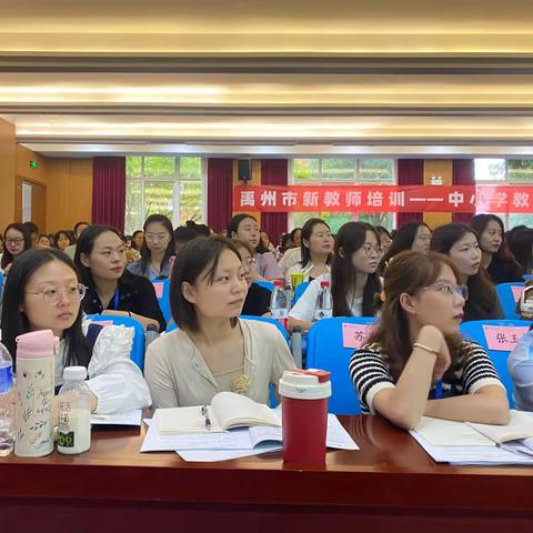 铆足实干劲头，使命扛在肩上。禹州市新教师培训——中小学教师岗前培训（第三天）