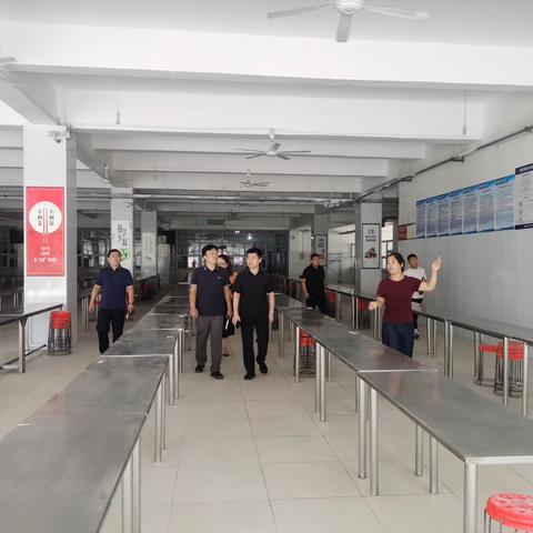 县委组织部对陶山中学进行开学前指导工作