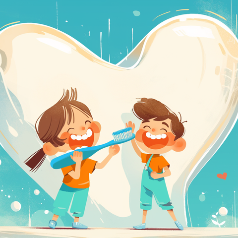 井德金泰幼儿园—爱牙护牙健康知识宣传