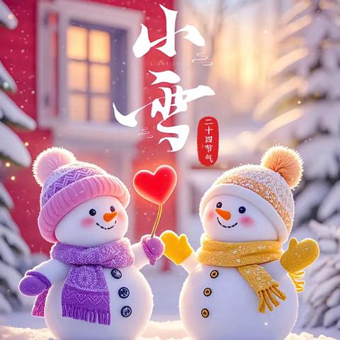 “小雪初至·童心暖冬”——兴庆区第十三幼儿园小雪节气主题教育系列活动