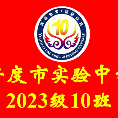 青春似火超越自我  向阳而生逐光而行——平度市实验中学2023级10班征战秋季运动会