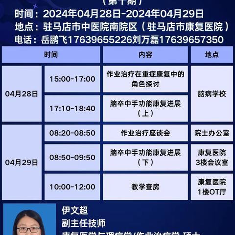 励建安院士工作站临床、教学、科研活动（第十期）在驻马店市中医院顺利举办