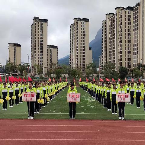 挥洒青春汗水 展现运动风采——九年级（10）班